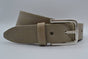 4cm taupe gestikt italiaans volnerf lederen riem