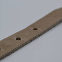 taupe 20mm brede riem met speelse lus