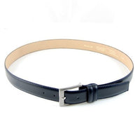 moderne blauwe heren riem.