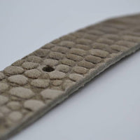 3cm taupe italiaans volnerf lederen casual riem