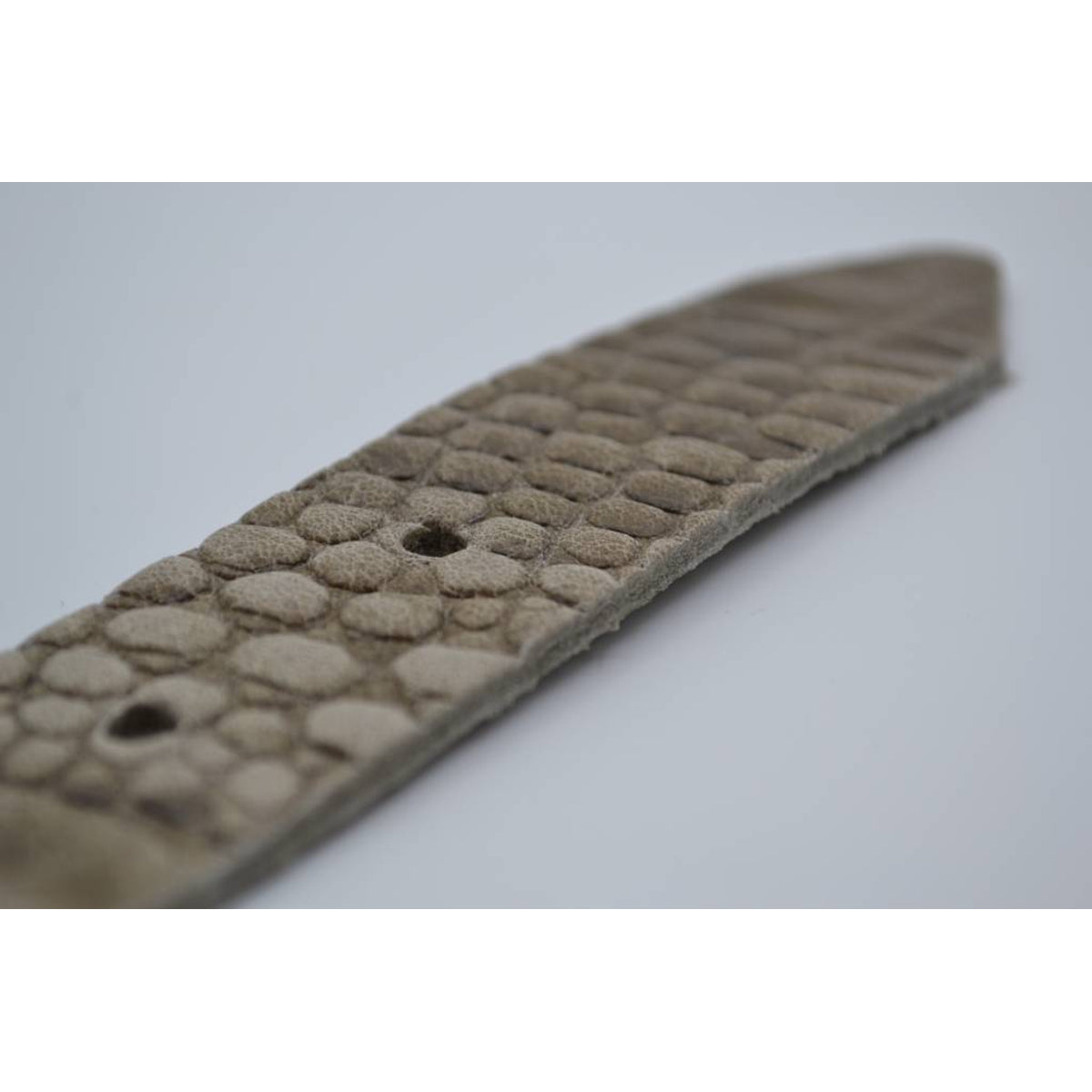 3cm taupe italiaans volnerf lederen casual riem