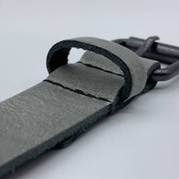 grijze stoere kinderriem