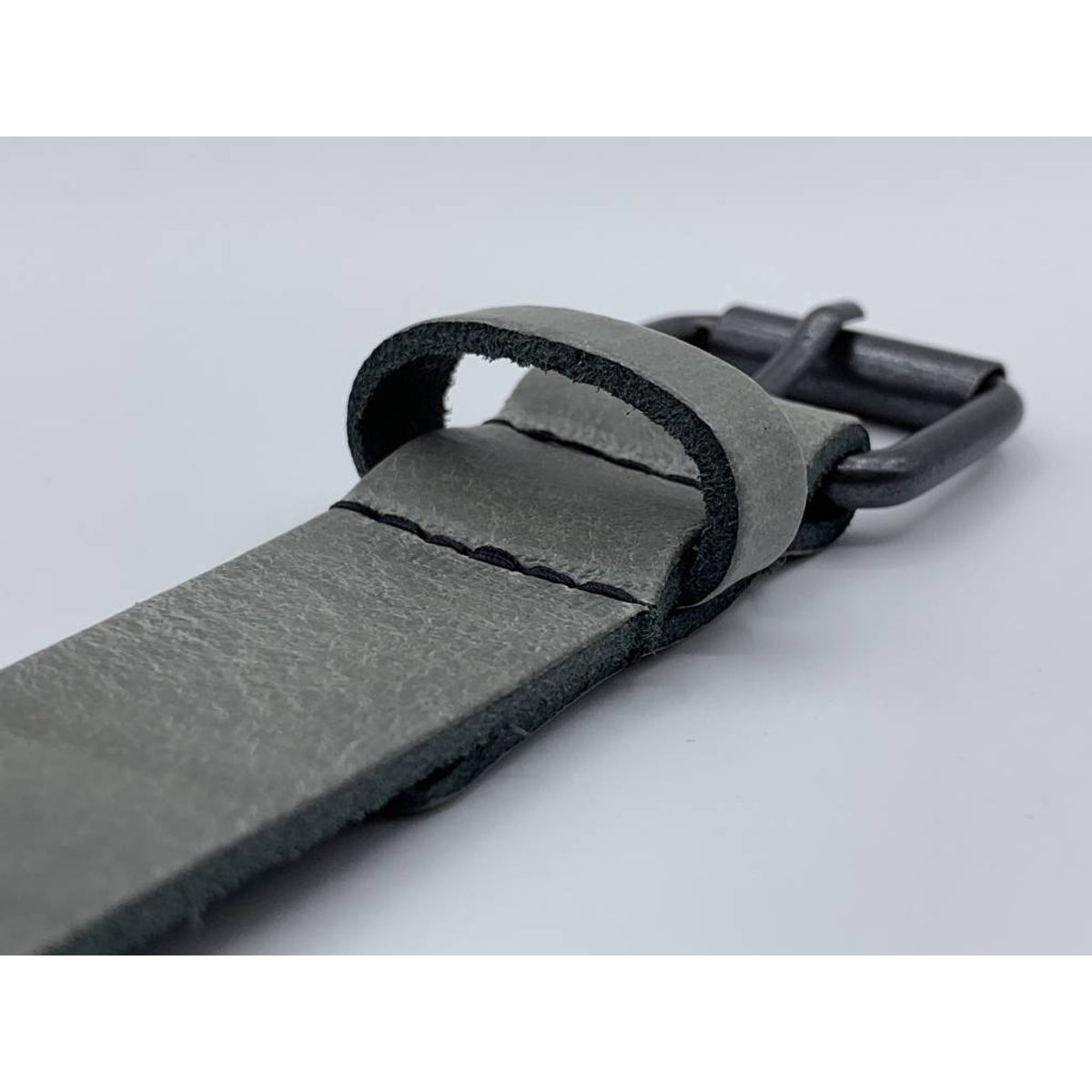 grijze stoere kinderriem