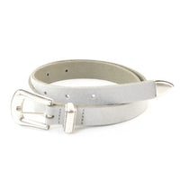 Kidzzbelt gebroken witte riem. 