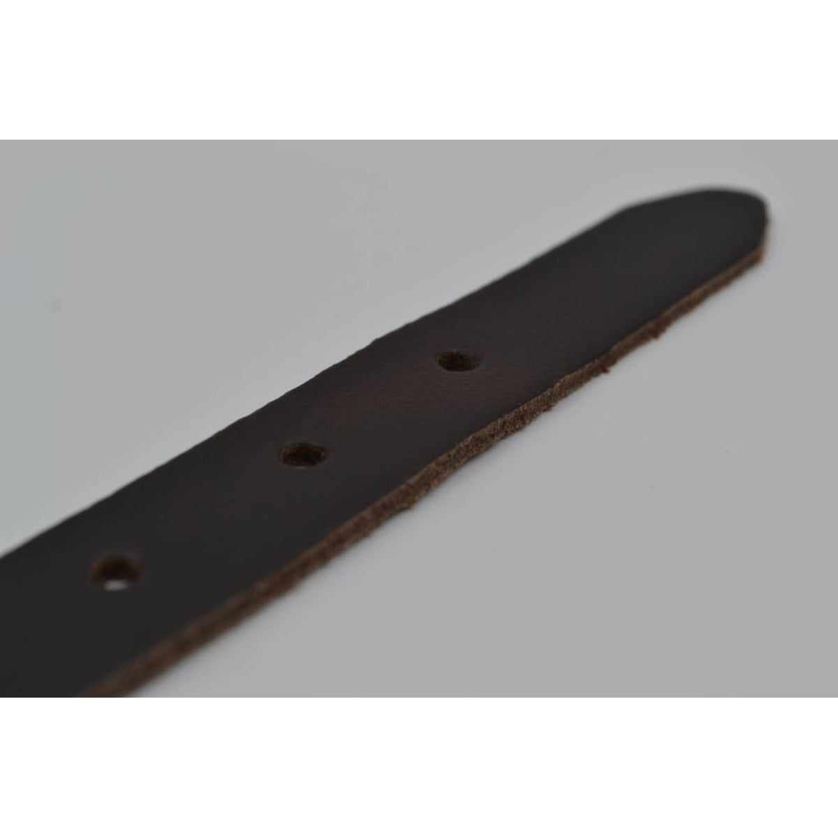 bruine 20mm brede riem met dubbele lus 