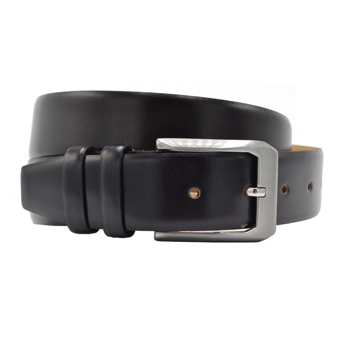 Zwarte gladde nette riem. 