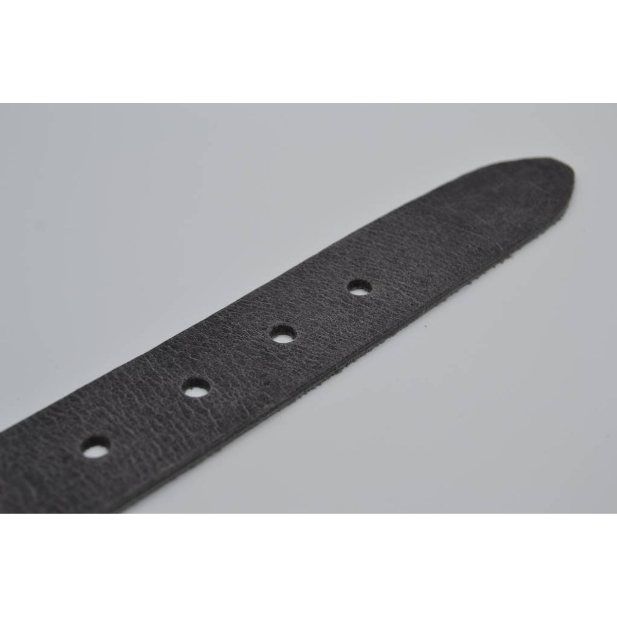Grijze italiaans volnerf lederen casual riem 
