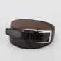 Nette bruine riem met krokodillenprint.