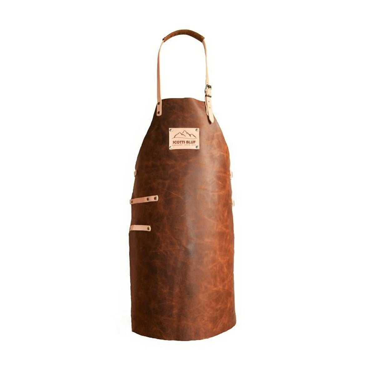 BBQ Schort Scottsbluf cognac
