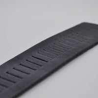split lederen 40mm antracite casual perforatie riem