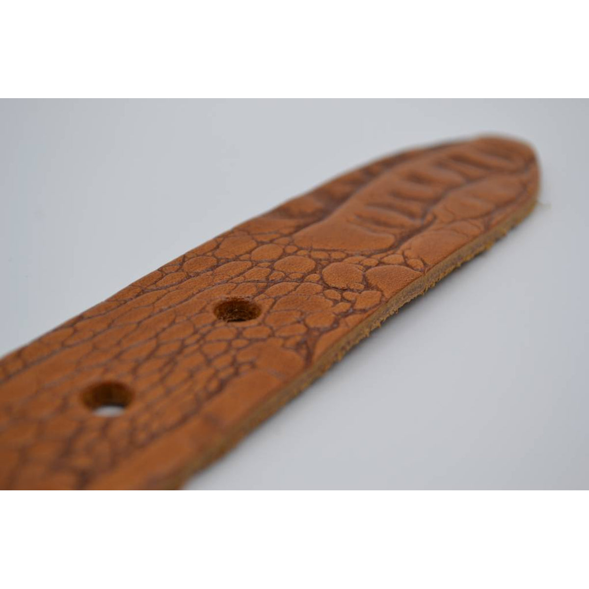 4cm croco cognac italiaans volnerf lederen casual riem