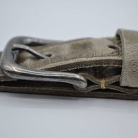 3cm taupe italiaans volnerf lederen casual riem 