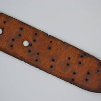 Stoere cognac echt lederen riem