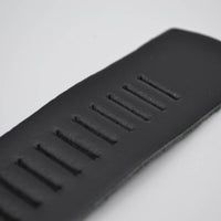 split lederen 40mm zwarte casual perforatie riem
