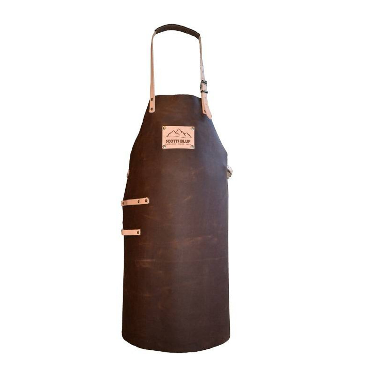 BBQ Schort Scottsbluf bruin