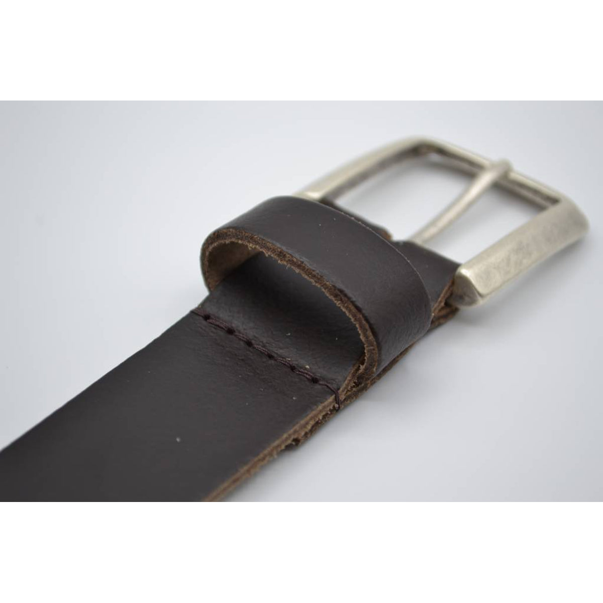 split lederen bruine dames/heren riem