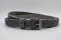 grijze 20mm brede riem met studs op de lus
