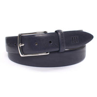 donker blauwe nette heren riem