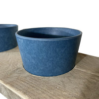 Kruidenrek met blauwe potjes