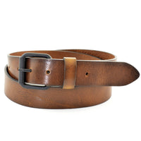 stoere 3.5cm brede jeans riem met een gave structuur