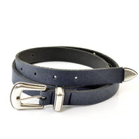 Kidzzbelt blauwe riem.