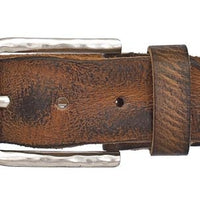 Vanzetti 4cm brede riem van Italiaans gekreukt leer.