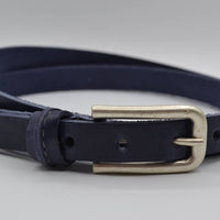 blauwe 20mm brede riem met speelse lus