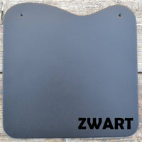 Toiletrolhouder van leer