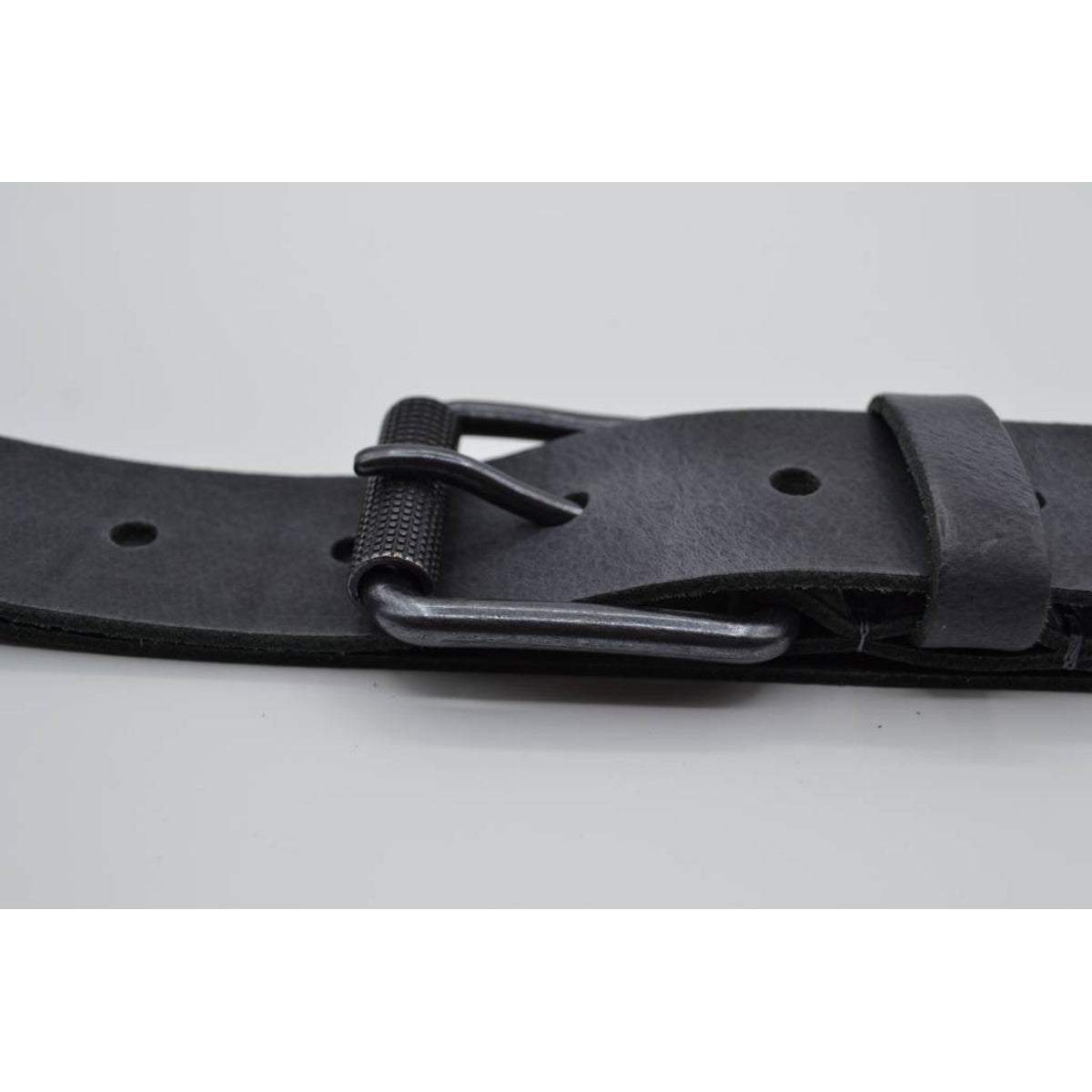 split lederen 40mm antracite casual riem