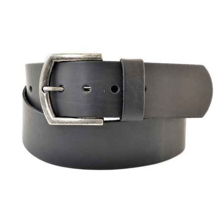 Casual 5cm brede zwarte riem.