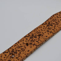 gelaserde cognac echt lederen riem 