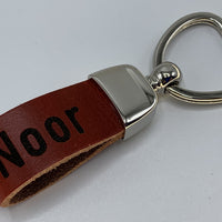 sleutelhanger met hart vormige sleutelring gepersonaliseerd