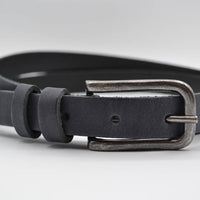 antracite 20mm brede riem met dubbele lus