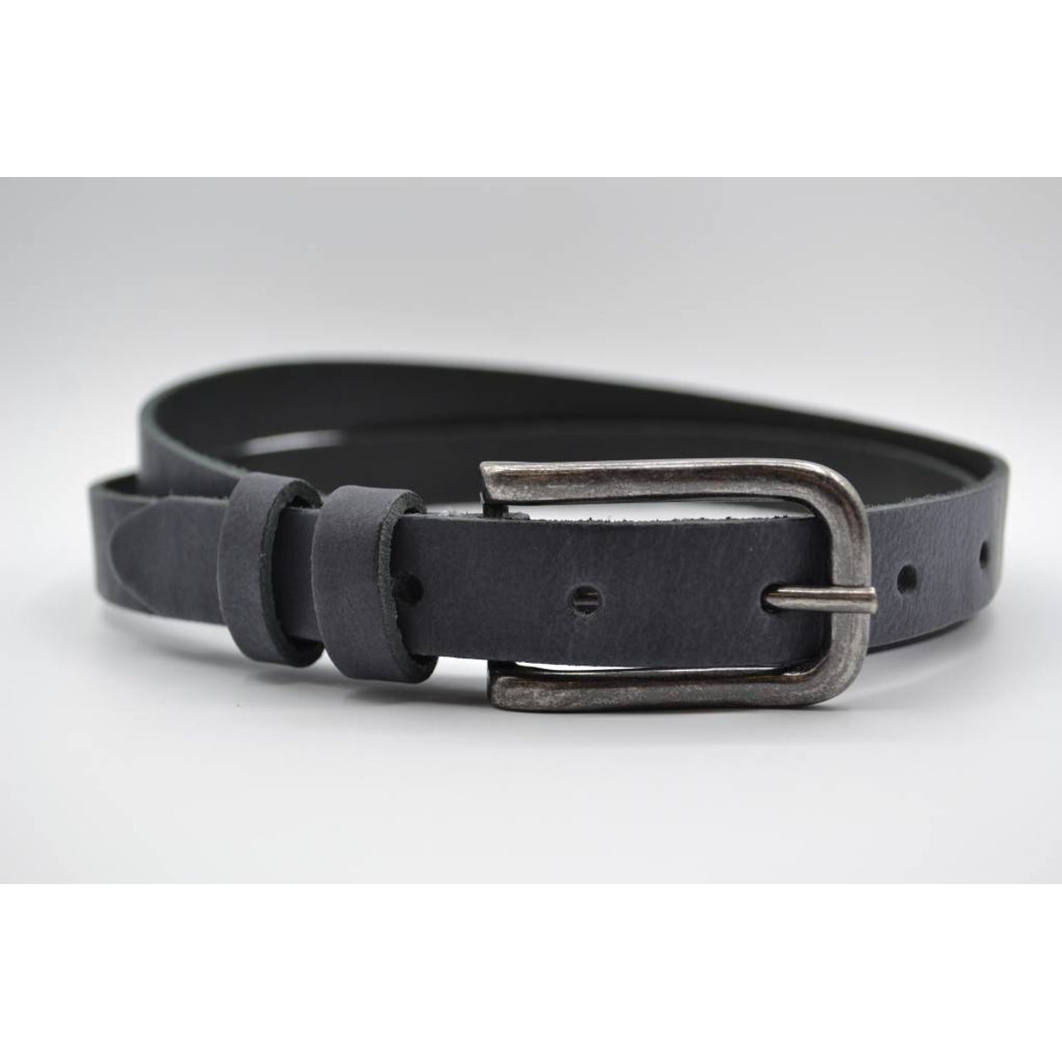antracite 20mm brede riem met dubbele lus