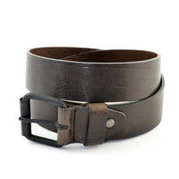 stoere 3.5cm brede jeans riem met een gave structuur. 
