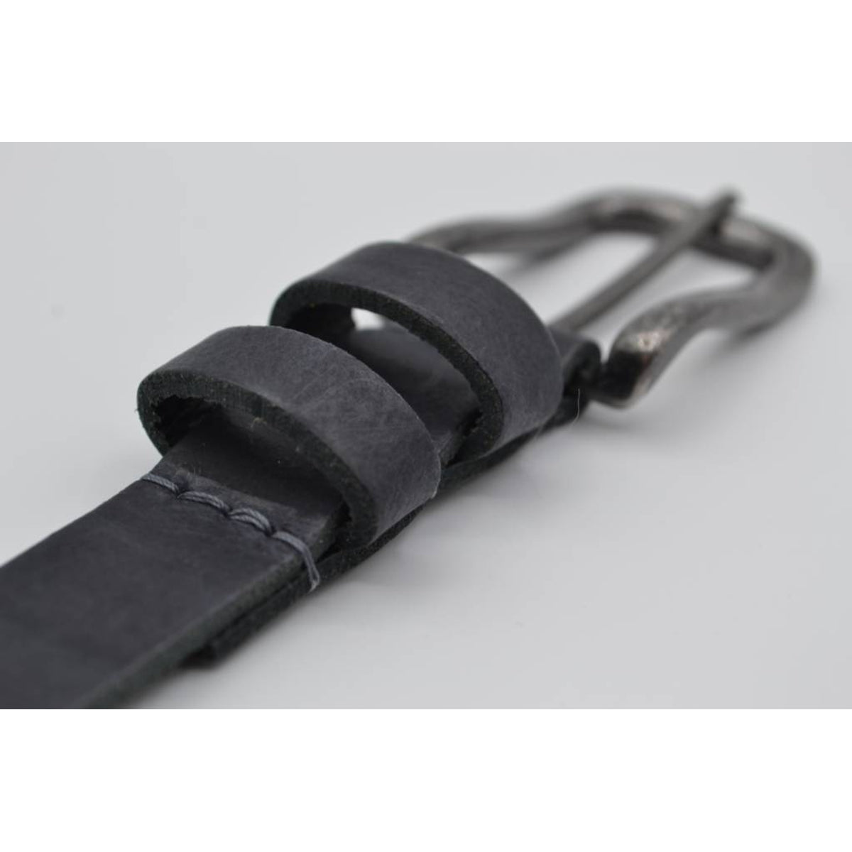 antracite 20mm brede riem met dubbele lus
