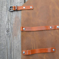 Cognac schort met eigen naam