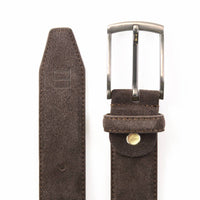 Bruine Suède riem