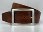 Cognac 5cm brede riem.