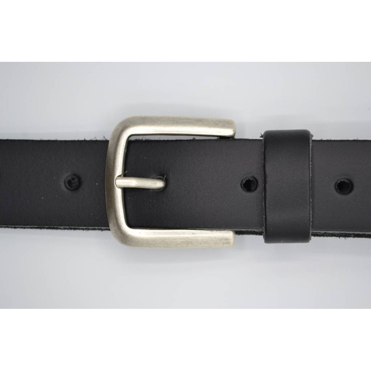 split lederen zwarte kinder riem
