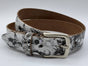 Zwart print kinderriem 3cm breed.