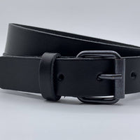Zwarte stoere kinderriem