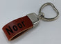 sleutelhanger met hart vormige sleutelring gepersonaliseerd