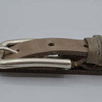 taupe 20mm brede riem met speelse lus