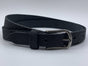 2cm brede damesriem met zwarte slangenprint