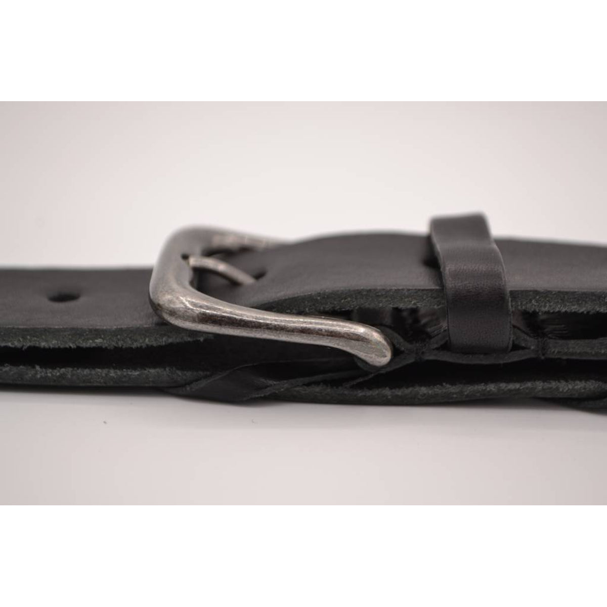 Zwarte 3cm brede unieke riem
