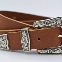 3cm Cognac western riem