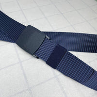 Blauwe metaalvrije koppelriem van Nylon. 