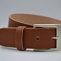 echt lederen cognac dames/heren riem