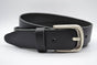 split lederen 35 mm zwarte casual riem